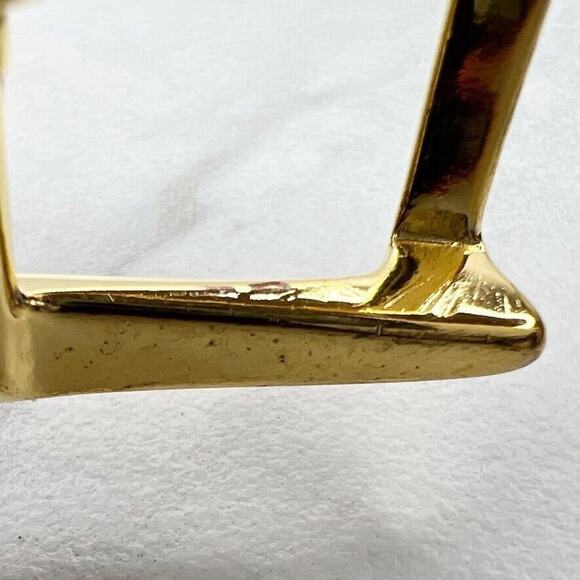 Vintage Gold Tone Simple Basic Belt Buckle for up to 1 Inch Belt - Picture 8 of 11